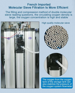 96% ô liu độ tinh khiết cao <span class=keywords><strong>10</strong></span> lít concentrador de oxigeno PSA oxy Máy phát điện 15L oxy-tập trung 20L oxy tập trung - Product Image 6