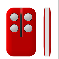 Clone de porte automatique 280-868MHz Commutateur de télécommande RF Code roulant en plastique étanche Fréquences multiples