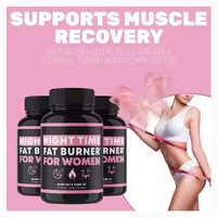 Capsules de perte de poids Slim Fit Spiruline Algues Detox Supplément à base de plantes Brûleur de graisse pour la mise en forme du corps