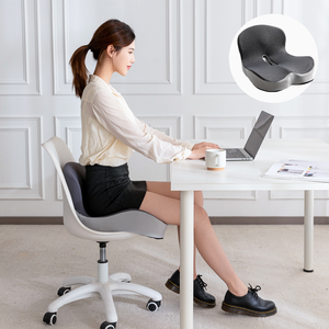 Coussin de siège en mousse à mémoire de forme YUE RISE, design orthopédique multi-scènes, soulagement de la douleur au coccyx et <span class=keywords><strong>lombaire</strong></span>, base antidérapante - Product Image 1