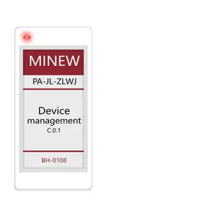 Minew 3.5 pollici super sottile bluetooth e inchiostro etichetta elettronica per scaffale esl cartellino del prezzo etichette elettroniche wireless per scaffali per walmart