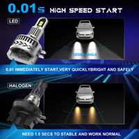 Nouvelle ampoule CST H11B 80W 8000LM 6500K, faisceau bas et haut, DC 12V, remplacement IP68, Plug and Play, phare LED Canbus pour voiture