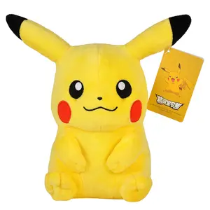 High-quality cartoon legitimate authorized Pikachu plush toys with label pikachu wholesale