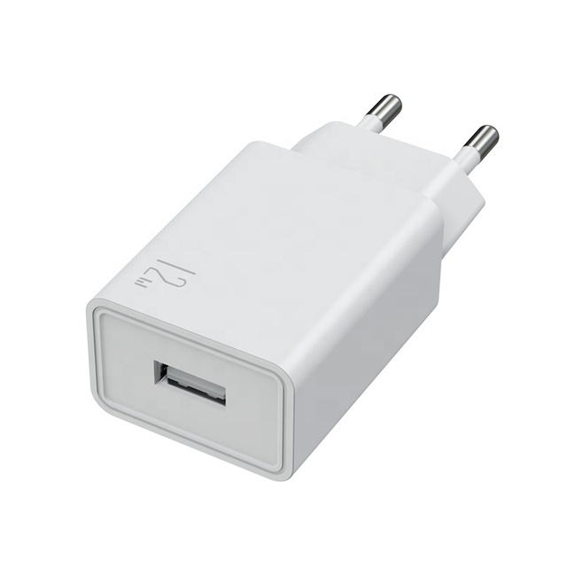 Factory Price 5V 2.4A Single Port Wall Charger USB-A Power Adapter 12W Quick Charging Charger