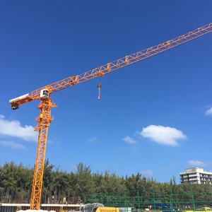 Grue à tour de chantier 8 tonnes 10 tonnes de marque chinoise à toit plat pour chantier de construction - Product Image 5