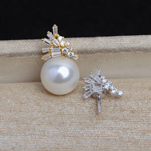 Colgante de Muñeco de Nieve de Plata S925 para Mujer, JG5359, Perla DIY 11-12-13-14, Accesorios, Base Vacía para Fabricación de Joyas - Product Image 1