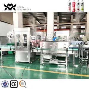 automatic heating bottle shrink sleeve labeling machine /shrink sleeve applicator with steam tunnel for pet bottles