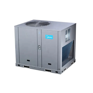 Trung tâm triển lãm 50Hz 60Hz 30 tấn làm mát với loại sưởi ấm trên mái nhà gói đơn vị bơm nhiệt <span class=keywords><strong>AC</strong></span> - Product Image 6