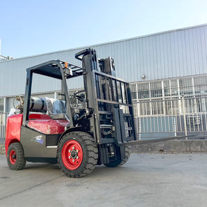YuDing CPC-<span class=keywords><strong>20</strong></span> 2-tons compacte dieselheftruck - AWD massieve banden drietrapsmast zuinige motor voor binnen/buiten gebruik - Product Image 4