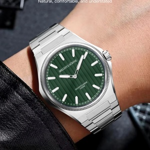 2025 New Fashion Wristwatch Quartz <b>Watch</b> for Mens Blue Color 316L Stainless Steel Sapphire Crystal 100M Waterproof - Product Image 4