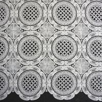 Tissu en dentelle guipure soluble dans l'eau de haute qualité, moins cher, couleur personnalisée, tendance, pour robes, chaussures, sacs, 100% polyester, doux