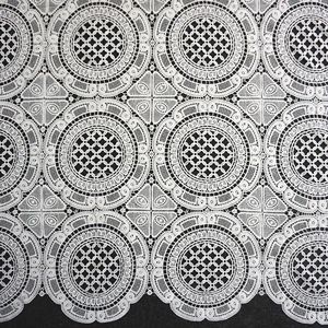 Tissu en dentelle guipure soluble dans l'eau de haute qualité, moins cher, couleur personnalisée, tendance, pour robes, chaussures, sacs, 100% polyester, doux - Product Image 1