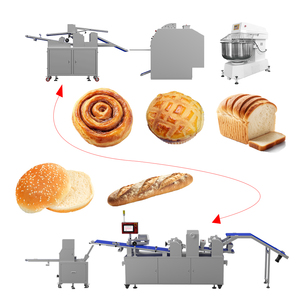 완전 자동 상업용, 맞춤형 제과제빵 피자 전기 토스트빵 생산 라인 - Product Image 5