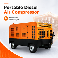 Compresseur d'air diesel remorquable pour utilisation en extérieur