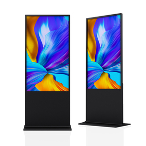 55 Inch Windows Android <strong>Touch</strong> <strong>Screen</strong> Kiosk Totem <strong>Display</strong> <strong>Advertising</strong> Player Ultra Thin <strong>Lcd</strong> Indoor <strong>Floor</strong> <strong>Standing</strong> Digital Signage - Product Image 1
