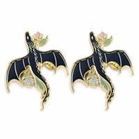 Badges en gros d'usine : Épingles en émail de haute qualité, badges de revers en métal sur mesure motif dragon pour cadeaux de luxe