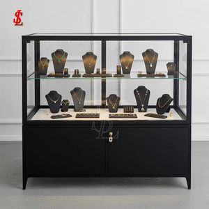 Exhibidores de Museo, Estantes para Bibliotecas y Librerías, Vitrinas para Joyería, Vitrina de Vidrio, Vitrina de Hierro Negro - Product Image 2