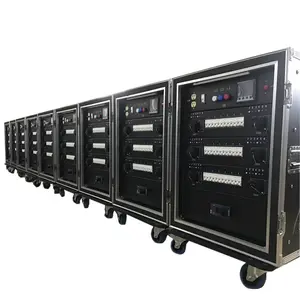 Powercon caixa elétrica de distribuição, rack de distribuição de energia pa