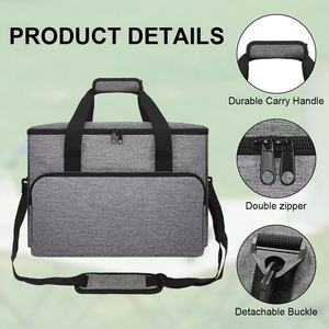 Bolsa de transporte portátil para Jackery Explorer 1000/ECOFLOW River Max/<span class=keywords><strong>Bluetti</strong></span> EB70S/GRECELL T1000 Power Station y accesorios - Product Image 4