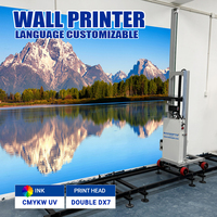 Máquina de Impresión UV 3D de Gran Formato para Paredes de Hormigón, Ladrillo, Vidrio y Paredes con Textura Rugosa