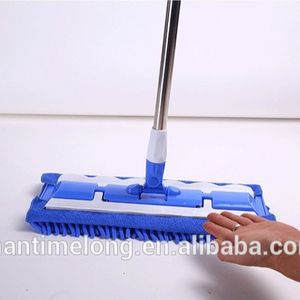 Microfibra polvo Chenille mop kit duster magia telescópica ajustable de la manija plana limpiador - Product Image 1