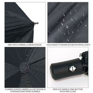 Limited - Time Offer Modern Luxury Customized Umbrella Classic <b>Folding</b> Umbrella with Logo Printing - Product Image 5