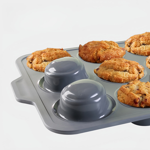 Molde Redondo de Silicona para Pasteles, Resistente al Calor, para Donas, Tostadas y Chifón - Product Image 2