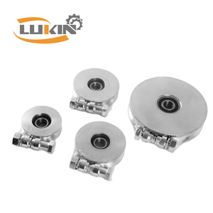 Groothandel Schuifpoortwiel Heavy Duty U V <span class=keywords><strong>O</strong></span> Groove Enkele Of Dubbele Lager Glijdende Katrol - Product Image 1