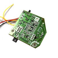 Circuito Integrato PCBA per Walkie-talkie Multifrequenza, Assemblaggio PCB per Interfono Giocattolo, Scheda Circuito LCD Configurabile