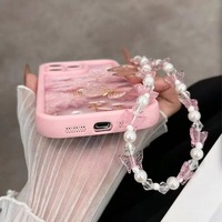 Nouvelle Coque de Téléphone Papillon Rose pour iPhone 17 16 15 14 13 12 11 Pro Max – Housse de Luxe pour Femmes et Filles