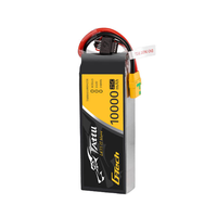 Batterie Lipo G Tech Tattu 10000mAh 4S 25C 14.8V pour Tricopter, Quad Copter, Quadcopter, Drone Thermique