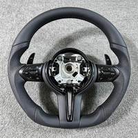 Volant de voiture en cuir personnalisé avec vibration pour BMW M3 M5 F20 F22 F23 F30 F33 F34 X1 F48 X5 F15 X3 F25 F10 E90 E70 E84 F13