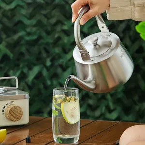 Factory Direct Sale Stainless Steel Whistle Kettle Food Grade Stovetop Whistling Water Kettle Tea Pot