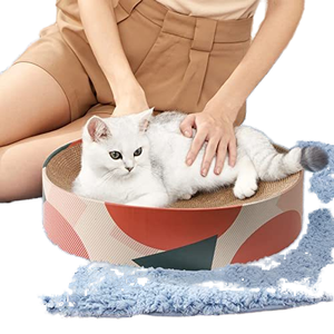 Luxuriöses Umweltfreundliches Kätzchen-Kratzbett mit Kletter- und Kratzbrett zum Möbelschutz und für die Sofanutzung - Product Image 6