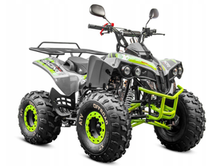 Quad à essence 4 temps 125cc pour jeunes, cylindre en aluminium, refroidissement par air, démarrage électrique, frein à disque - Product Image 6