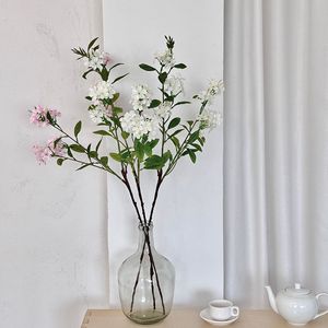 Orquídea de Tallo Largo, Flor Artificial, Ramo de Hortensias, Decoración Sencilla para Sala de Estar, Adorno para el Día de San Valentín - Product Image 4