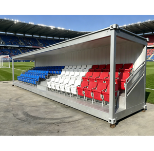 20ft 40ft Heavy Duty Container Grandstand Weather Resistant Tribune Bleachers for Outdoor Sports Events - Product Image 4