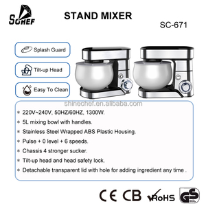 Impastatrice Planetaria Multifunzione in Acciaio Inox con Schermo LED Touch per Uso Domestico - Product Image 5