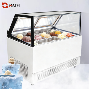 Vetrina Refrigerata da Banco per Gelati, Espositore per Gelaterie - Product Image 1