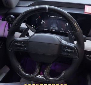 Volant en fibre de carbone personnalisé YLA pour Ford Focus MK4 MK8 <span class=keywords><strong>Fiesta</strong></span> ST <span class=keywords><strong>MK7</strong></span> <span class=keywords><strong>MK7</strong></span>.5 - Product Image 5