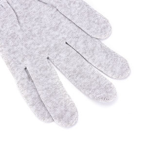 Guanti conduttivi per terapia con elettrodi decine/EMS in fibra d'argento + calze + cuscinetti da polso unità di elettroterapia per terapia fisica - Product Image 6