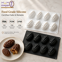 Molde de Silicona de Grado Alimenticio Tangba para Dátiles, Chocolate, Mousse, Caramelos, Repostería, Postres y Pasteles, Personalizable