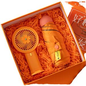 Set Regalo Aziendali di Tendenza 2026 per Donne per il <span class=keywords><strong>Mercato</strong></span> Business Inclusi Borraccia, Ombrello, Ventaglio e Scatola Regalo <span class=keywords><strong>del</strong></span> Fornitore - Product Image 3