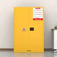 Gabinete de Seguridad de Acero a Prueba de Explosiones CYD de 90 Galones, Almacenamiento de Laboratorio para Alcohol, Materiales Inflamables y Peligrosos