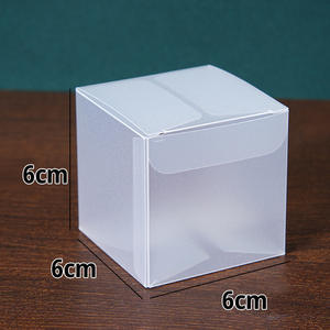 Récipient en plastique carré transparent de taille personnalisée pour le jardinage à la maison outil de stockage de graines de décoration de petite plante transparent outils de gâteau - Product Image 4