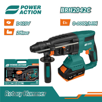 Marteau perforateur à percussion électrique portable DC20V Marteau rotatif sans fil sans brosse rechargeable