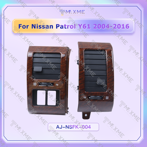 Fabrikpreis Lüftungsgitter für 2004-2016 Nissan Patrol Y61 LHD Mehrere Farboptionen Auto-Innenausstattung Beidseitige Lüftungsschlitze - Product Image 3