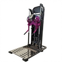 Machine de musculation isolalette professionnelle en acier robuste à charge par broches pour exercices de levée latérale