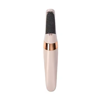 Kit de pédicure portable, lime à pieds électrique, appareil électrique rechargeable pour éliminer les callosités des pieds