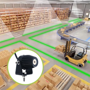 Warehouse Floor Marking Level Zone Danger Lamp Pedestrian Guidance Walkway Safety Virtual Stripe Line Laser <b>Projector</b> Car <b>Light</b> - Product Image 5